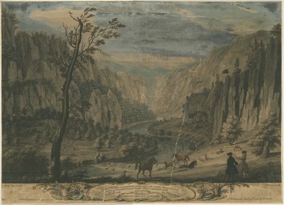 Dovedale - Sekiz Beklenti: gravür, nd [?1743] by Thomas of Derby Smith