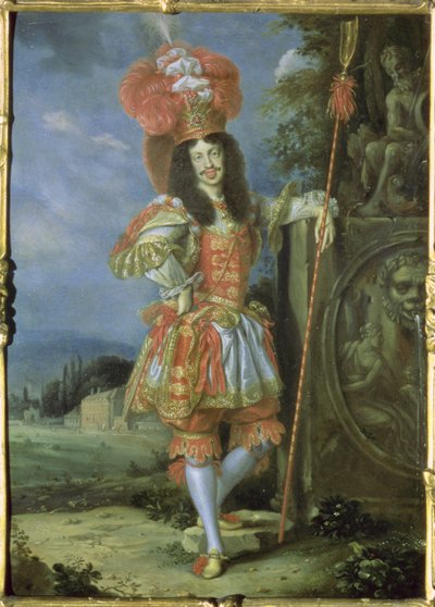 Leopold I (1640-1705), Kutsal Roma İmparatoru, tiyatro kostümü içinde, La Galatea