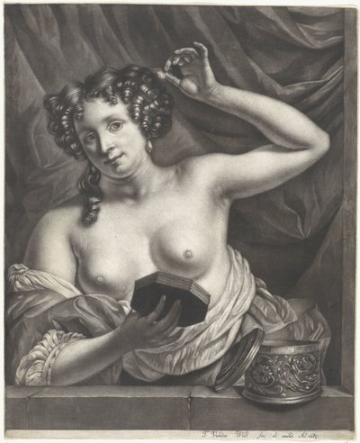 Penceredeki Kadın by Thomas van der Wilt