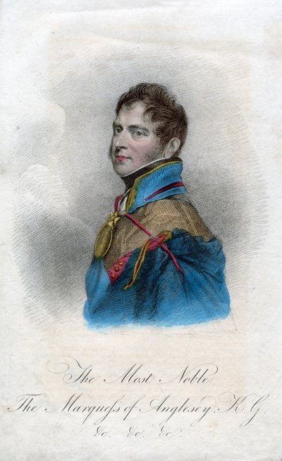 Henry William Paget, Anglesey 1 Marki, İngiliz askeri. by Thomson