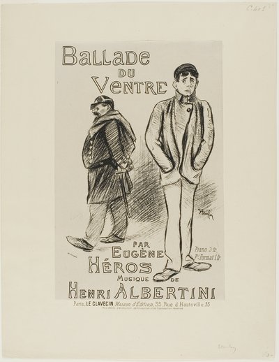  by Théophile Alexandre Pierre Steinlen