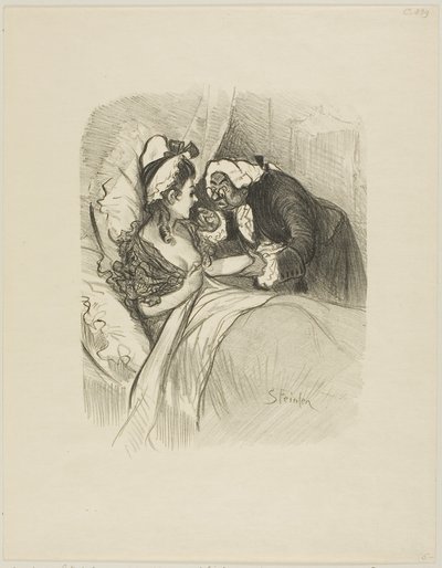 Dame Jacinthe by Théophile Alexandre Pierre Steinlen