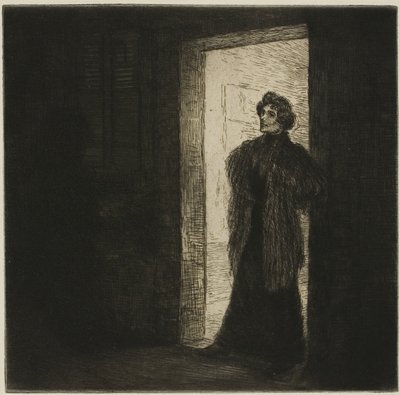 Eşikte by Théophile Alexandre Pierre Steinlen