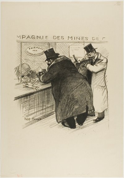 Fırsatçı Çoğunluk by Théophile Alexandre Pierre Steinlen