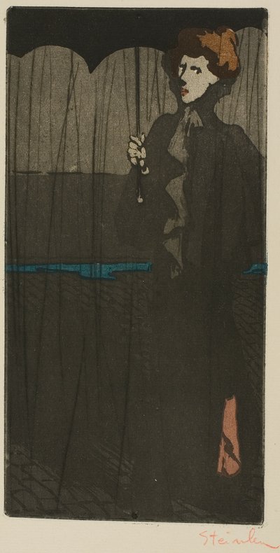 Duş by Théophile Alexandre Pierre Steinlen