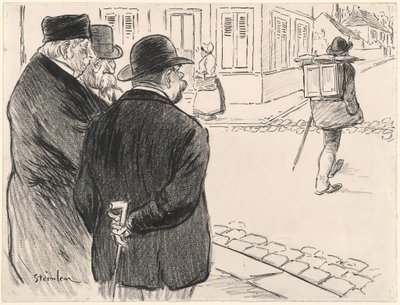 Bir Ressam Gibi Davranıyor, 19. yüzyılın sonları ve 20. yüzyılın başlarında. by Théophile Alexandre Steinlen