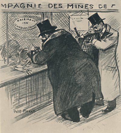 Fırsatçı Çoğunluk, 1919 by Théophile Alexandre Steinlen