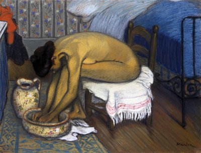 Banyo, Steinlen, Theophile Alexandre (1859-1923) by Théophile Alexandre Steinlen