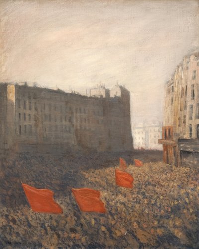 Popüler gösteri, c. 1903. by Théophile Alexandre Steinlen