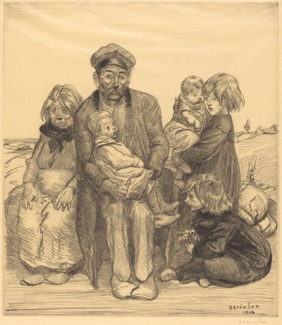 Yoksul İnsanlar Yoksul İnsanlar, 1914. by Théophile Alexandre Steinlen