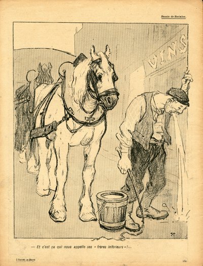 Tereyağı Tabağı, Renklerde Hiciv by Théophile Alexandre Steinlen