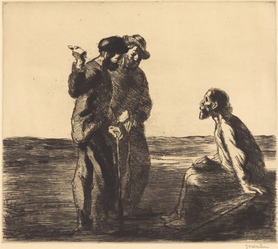 Üç Sahabe by Théophile Alexandre Steinlen