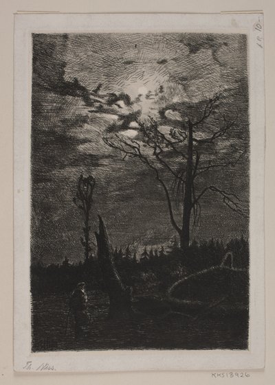Ormansızlaşma. Akşam by Thorvald Niss
