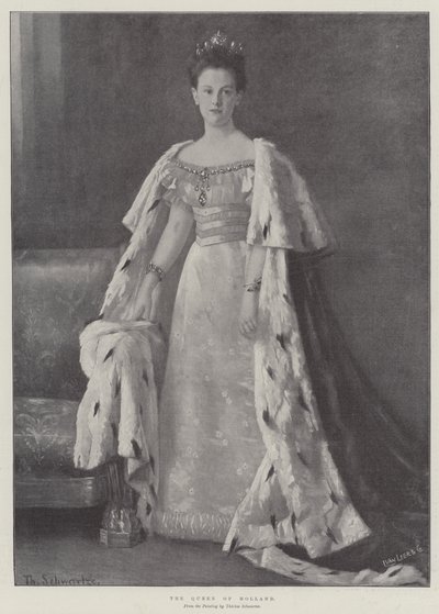 Hollanda Kraliçesi by Thérèse Schwartze