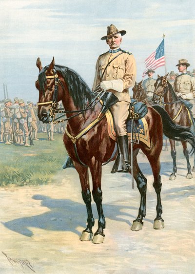 Tümgeneral Wesley Merritt, ABD by Thure de Thulstrup