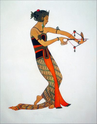 Klasik Cava dansçısı by Thyra Kleen