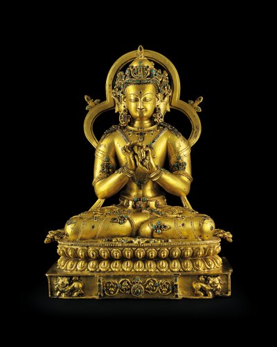 Vairochana, Densatil figürü by Tibetan School
