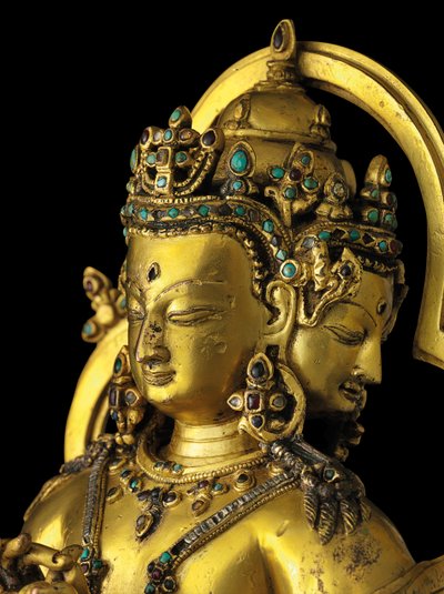 Vairochana, Densatil figürü by Tibetan School