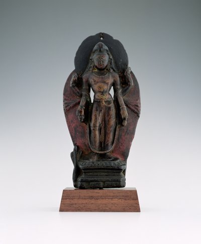 Jatamukuta Lokesvara, 11.-12. yüzyıl (ahşap ve pigment) by Tibetan School