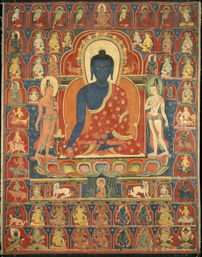 boyalı afiş by Tibetan School