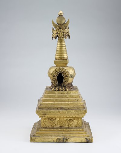 Stupa, 17. yüzyılın sonu ve 18. yüzyılın başı by Tibetan School