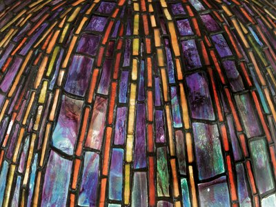 Bir "Pond Lily" Masa Lambası, c.1903 by Tiffany Studios