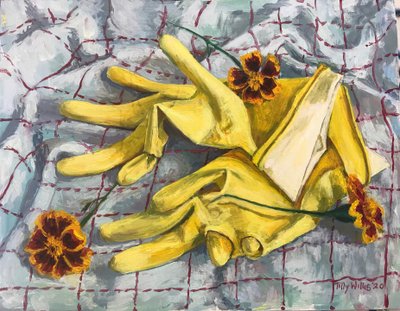 Kadife çiçeği 2020 (petrol) by Tilly Willis