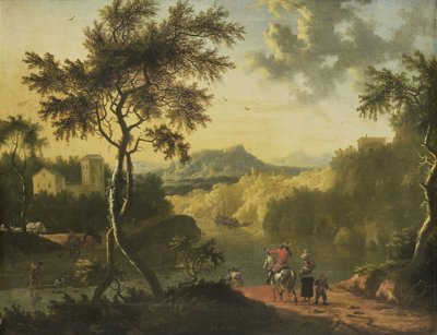 İtalyan Manzarası by Timotheus de Graef (attributed to)