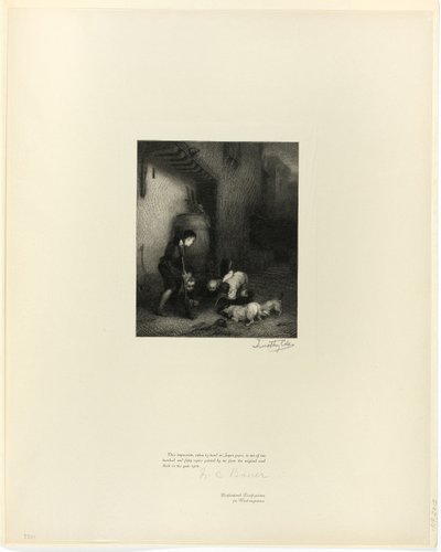 Eski İngiliz Ustalarından Fareler İçin Kazma by Timothy Cole