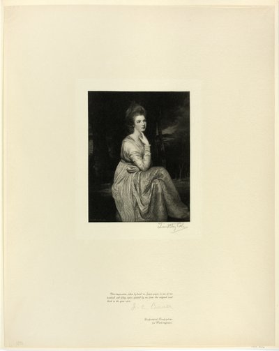 Eski İngiliz Ustalarından Lady Derby by Timothy Cole