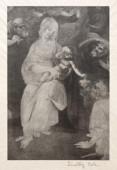 Eski İtalyan Ustalar: Madonna ve Çocuk, 1888-1892. by Timothy Cole