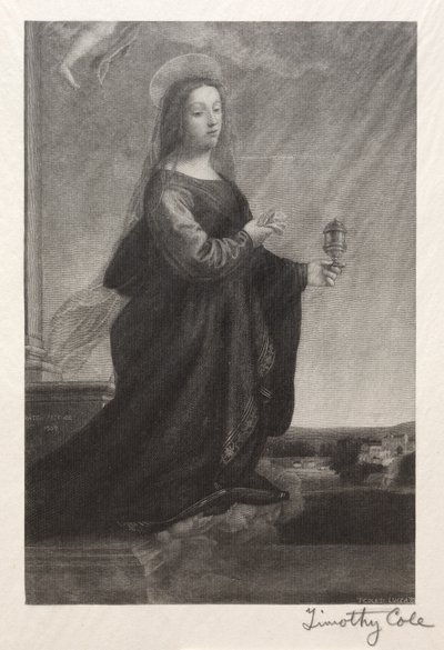 Eski İtalyan Ustalar: Mary Magdalen, 1889. by Timothy Cole