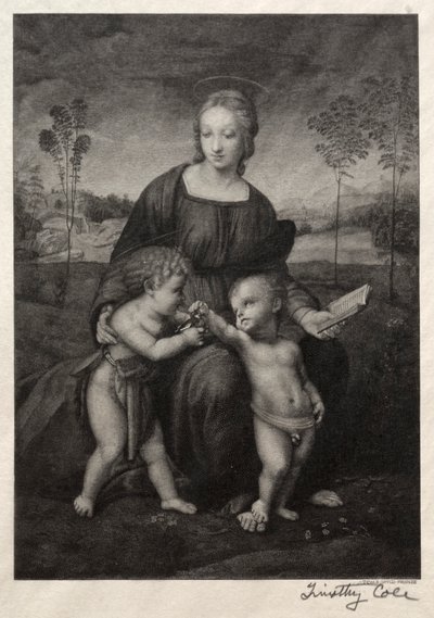 Eski İtalyan Ustalar: Saka Kuşu Madonna, 1888-1892. by Timothy Cole