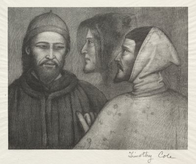 Eski İtalyan Ustalar: Üç Kafa, 1885. by Timothy Cole