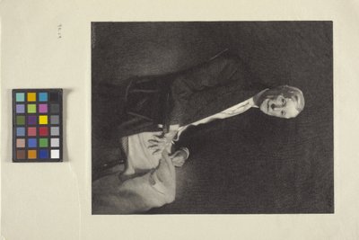 John D. Rockefeller'ın Portresi (mürekkep) by Timothy Cole