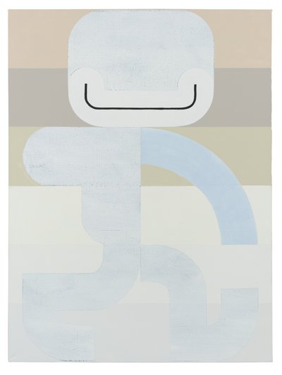 Kar Çocuk, 2018 (tuval üzerine lateks ve emaye) by Timothy Gierschick II