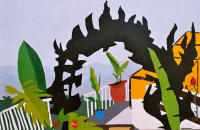 Giriş, 2006, tuval üzerine yağlıboya by Timothy Nathan Joel