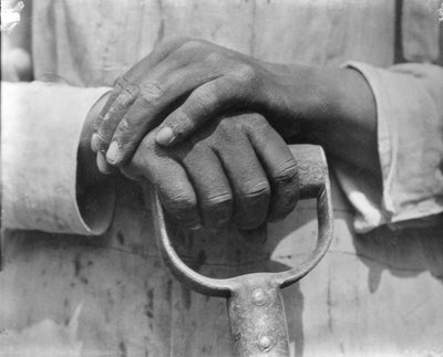 Bir İnşaat İşçisinin Elleri, Meksika, 1926 by Tina Modotti