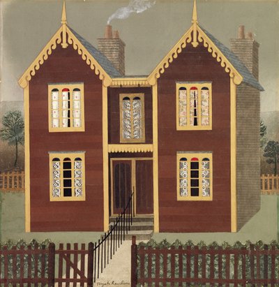 Müstakil Villalar (kolaj) by Tirzah Ravilious