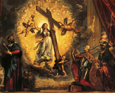 Doge Antonio Grimani, Titian tarafından Faith ve St Mark