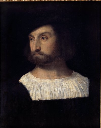 Alfonso I of Este, Ferrara Dükü (1476-1534) Portresi Tiziano Vecellio