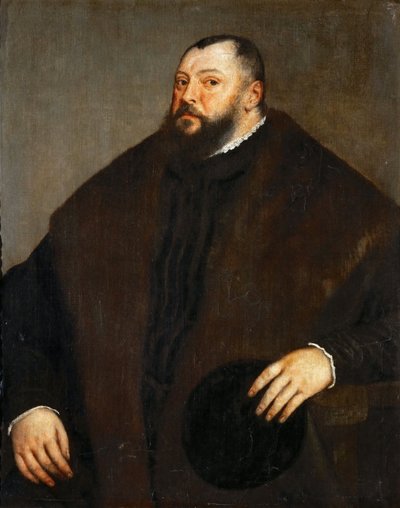 Jean Frederic I de Saxe - John Frederick I (1503-1554), Saksonya Seçmeni - Titian (1488-1576). Tuval üzerine yağlı boya, c. 1550. Ebat : 103,5x83 cm. Sanat Tarihi Müzesi, Viyana by Tiziano Vecelli