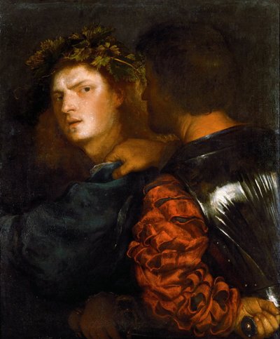 Le bravo - Bravo, Titian (1488-1576). Tuval üzerine yağlı boya, yaklaşık 1515-1520. Ebat : 77x66,5 cm. Sanat Tarihi Müzesi, Viyana by Tiziano Vecelli