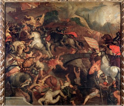 Kadore savaşı, 1508 - Tablo by Tiziano Vecelli