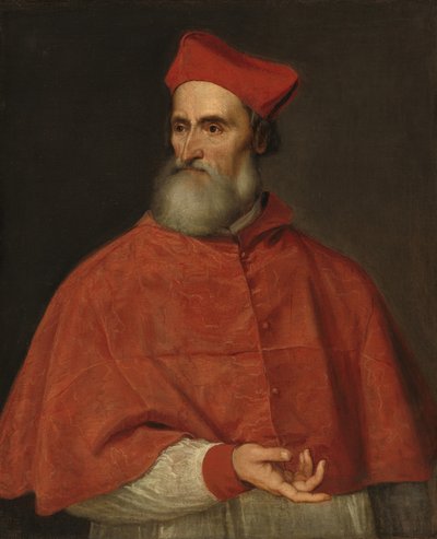Kardinal Pietro Bembo, 15391540. by Titian