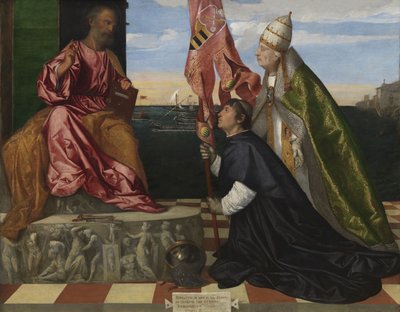 Felemenkçe: Baf Piskoposu Jacopo Pesaro, Papa Alexander VI Borgia Tarafından Aziz Petrus
