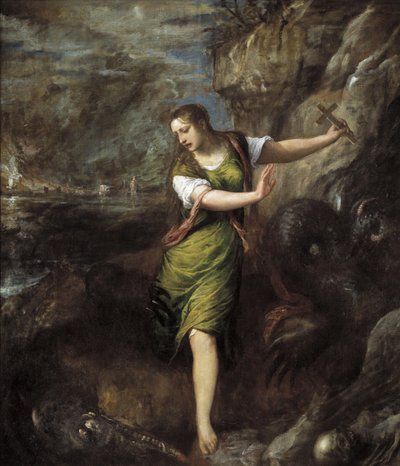 Aziz Margaret, c. 1565 by Tiziano Vecelli