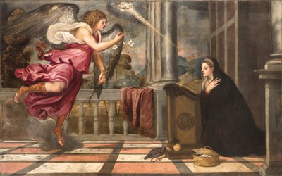 Müjde, yaklaşık 1538-1539. by Titian