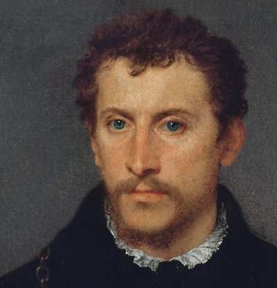 İngiliz (detay), 1540-5 by Tiziano Vecelli