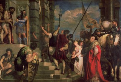 Ecce Homo, 1543 by Tiziano Vecelli